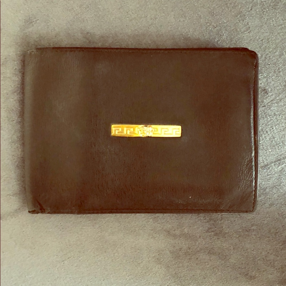 Versace Mens Leather Wallet